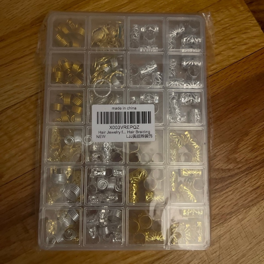Gold and Silver Hair Jewelry Accessories
